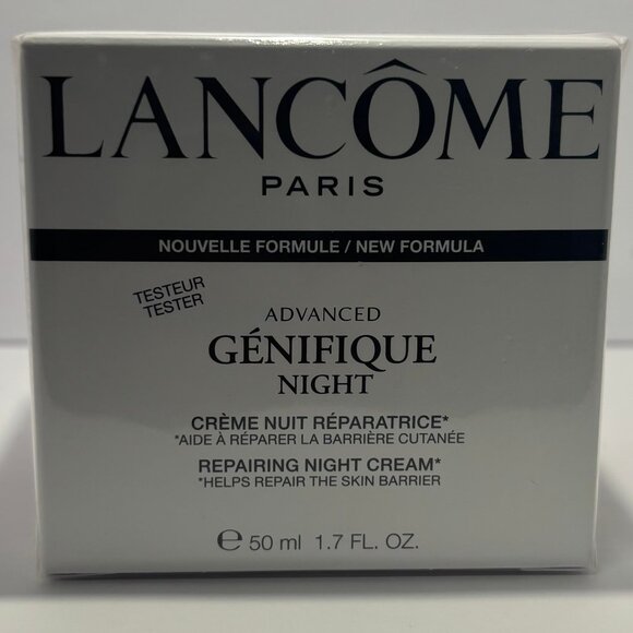 Lancome Advanced Genifique Repairing Night Cream 50ml/1.7fl oz New in Box - Picture 2 of 2